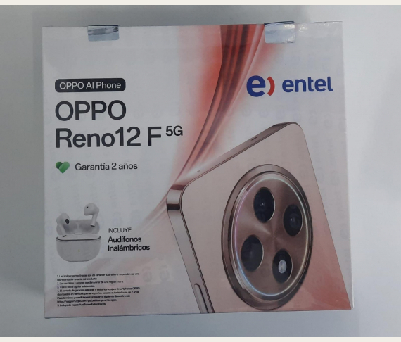 PACK OPPO RENO 12F NARANJA INC AUDIFONOS INALAMBRICOS