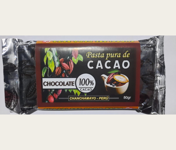 CHOCOLATE PARA TAZA (PASTA DE CACAO 100%)